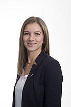 Portrait auf dem Verena Wagner zu sehen ist