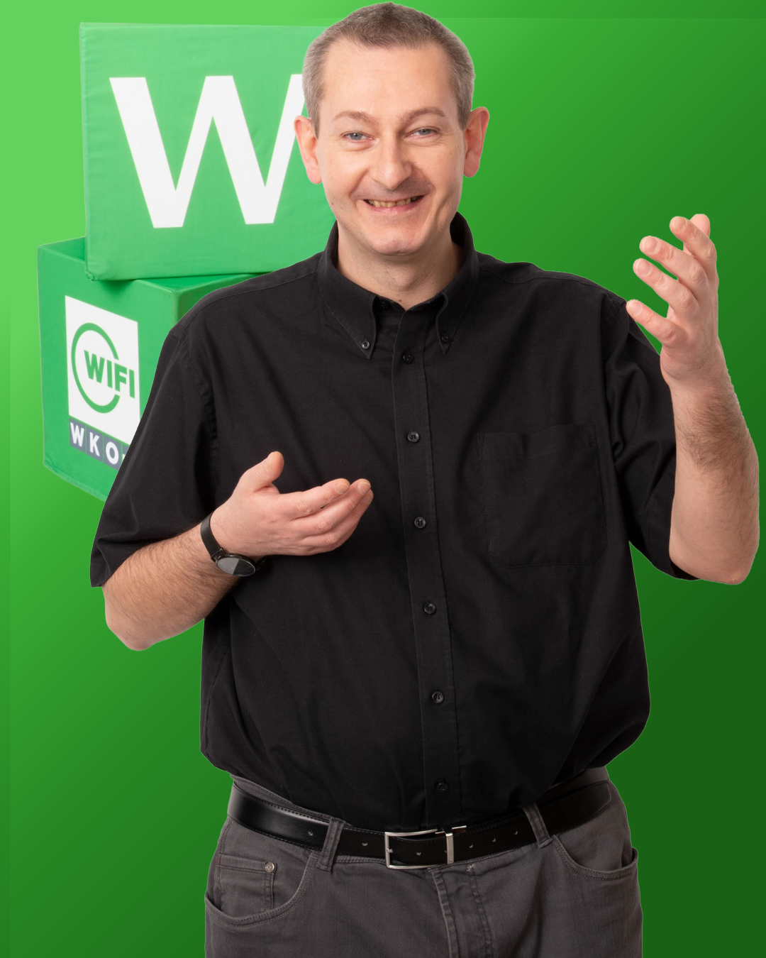WIFI-Trainer Gregor Habersack WIFI-Trainer Gregor Habersack und WIFI-Würfel
