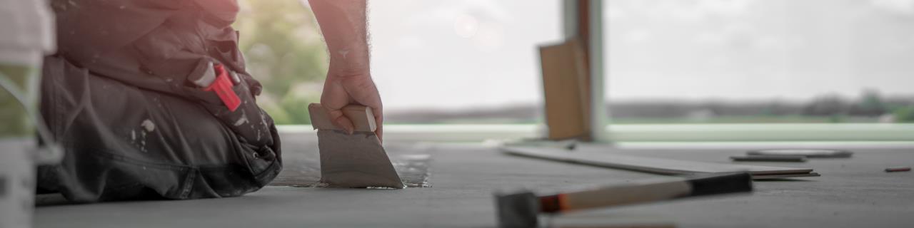 Bodenbelag verlegen