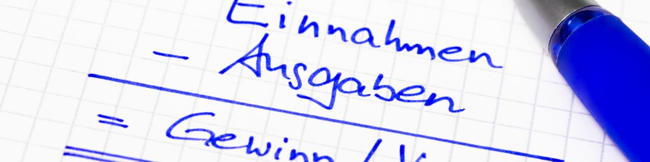Einnahmen-Ausgaben-Rechnung für Fortgeschrittene