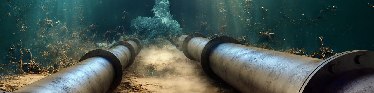 Sprengarbeiten unter Wasser